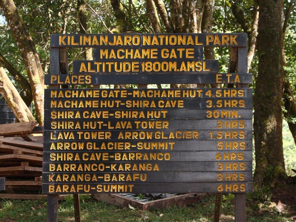 7 Days Kilimanjaro Machame Route